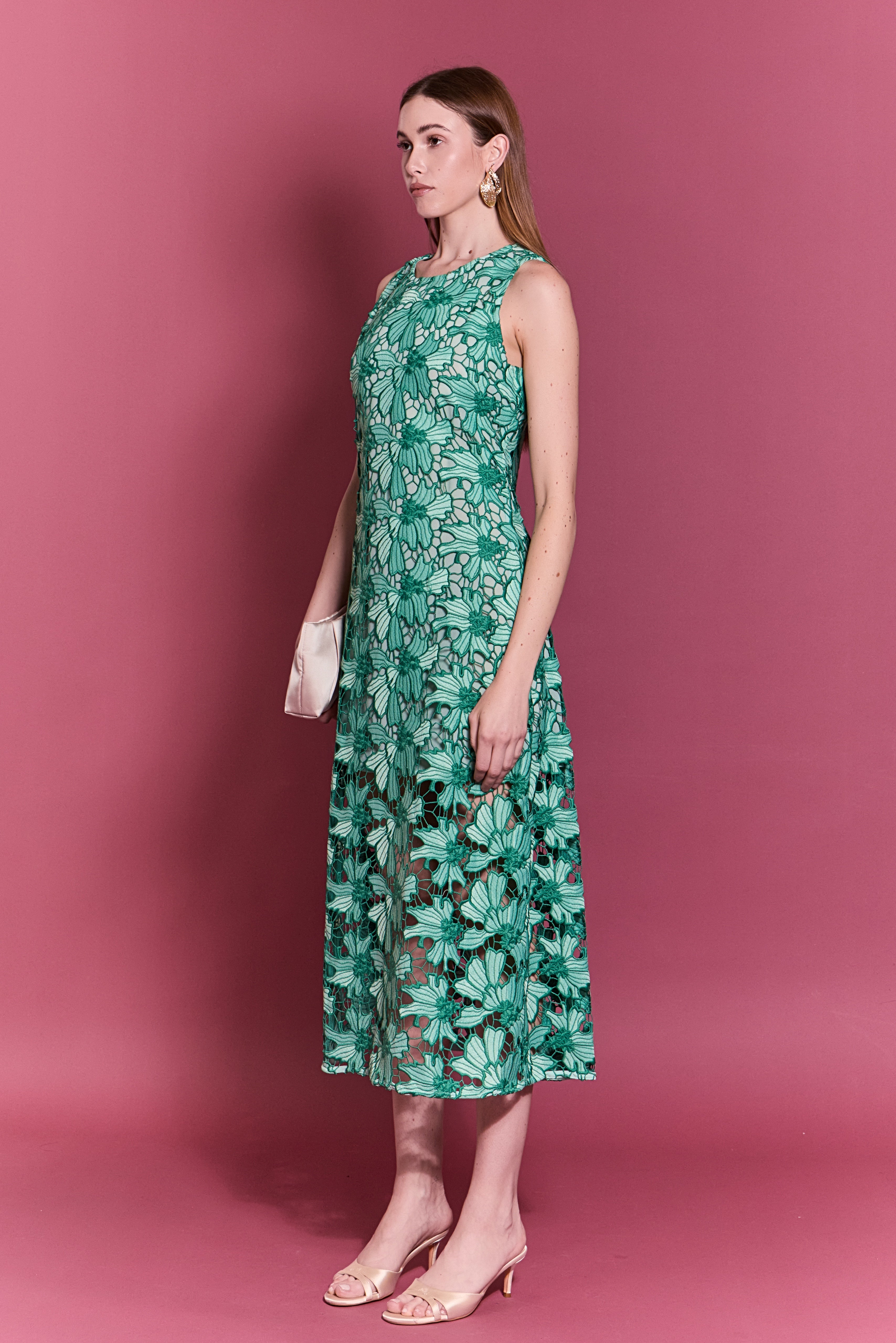 english factory floral midi dress English Factory