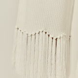 Fringe Detail Knit Wide Leg Pants