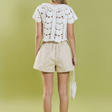 Cotton Drawstring Shorts