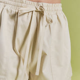 Cotton Drawstring Shorts