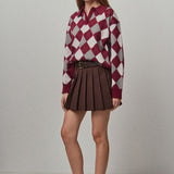 Pleated Mini Skort