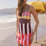 Sorbet Stripe Mini Dress