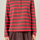 Rugby Stripe Knit Polo