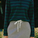 Rugby Stripe Knit Polo