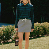 Rugby Stripe Knit Polo