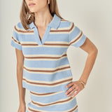 Stripe Polo Shirt