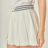 Pleated Skort