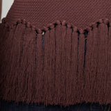 Fringe Hem Knit Top