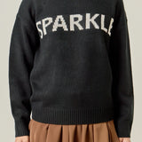 Sparkle Lettering Sweater