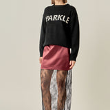 Sparkle Lettering Sweater