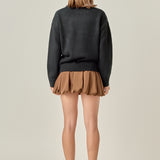 Sparkle Lettering Sweater