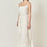 Linen Sleeveless Dress
