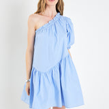 One Shoulder Mini Dress