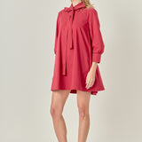 Bow Shirt Dress