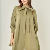 Bow Shirt Dress