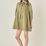 Bow Shirt Dress
