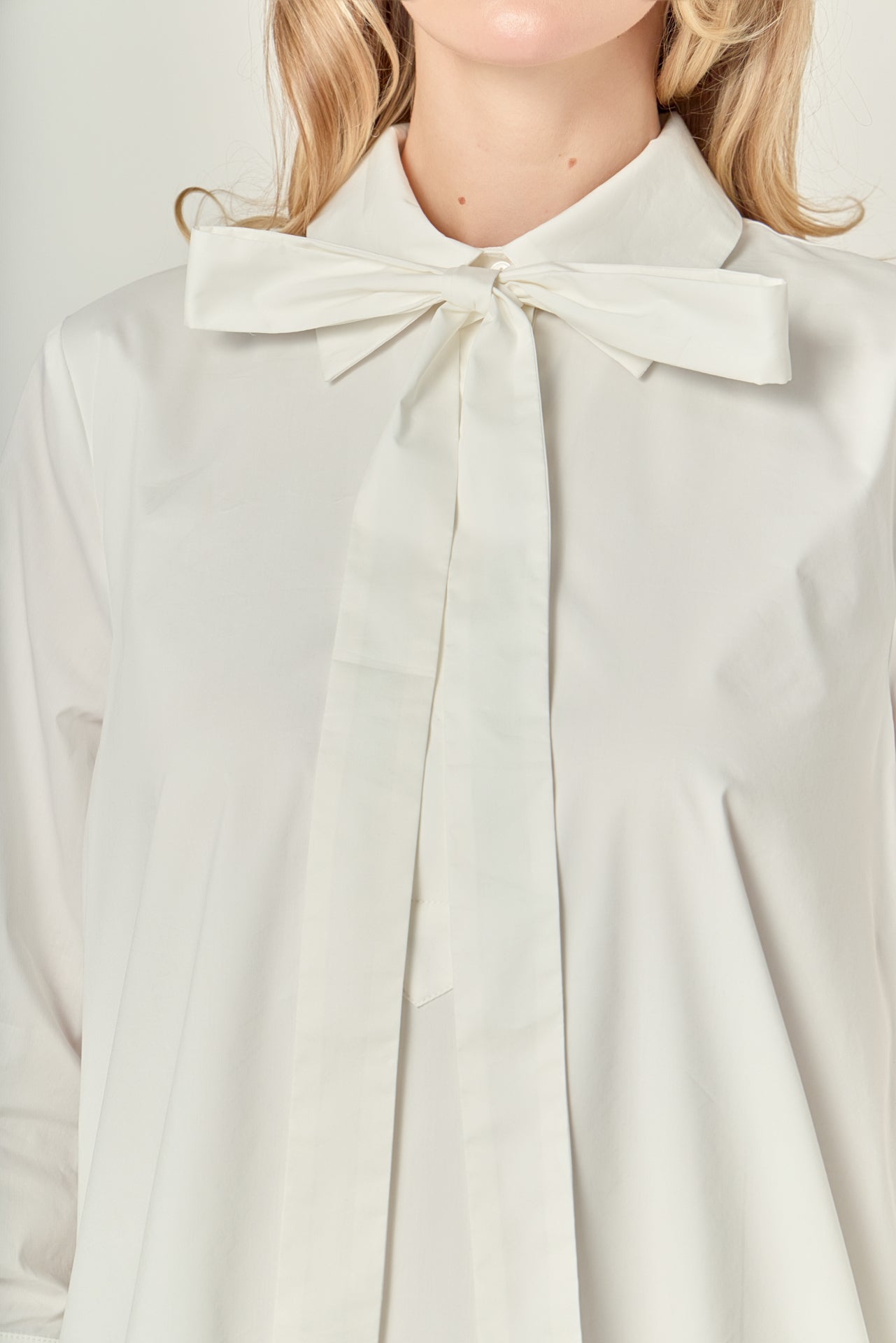 Bow Shirt Dress – English Factory