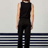 Colorblock Knit Vest