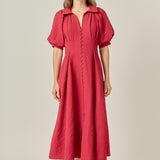 Shirt Midi Dress