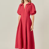 Shirt Midi Dress