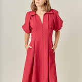 Shirt Midi Dress