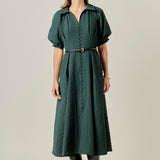 Shirt Midi Dress