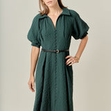 Shirt Midi Dress