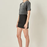 Bow Bead Detail Top