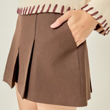 Twill Skort