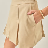 Twill Skort