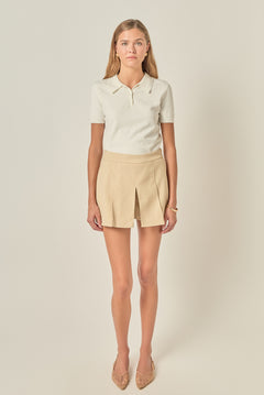 Twill Skort