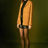 Faux Suede Jacket