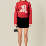 Olivia Teddy Bear Knit