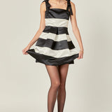 Stripe Mini Dreses