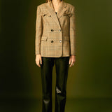 Glen Check Bow Jacket