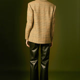 Glen Check Bow Jacket