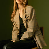 Glen Check Bow Jacket
