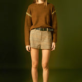 Glen Check Shorts