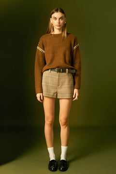 Glen Check Shorts