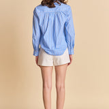 Stripe Ruffled Shirt