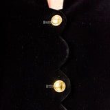 Velvet Scallop Jacket