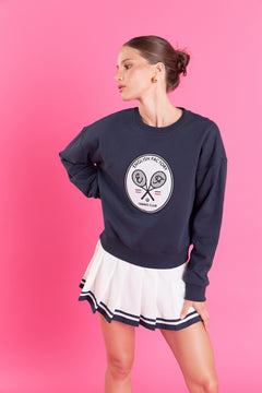 Velvet Patch Sweatshirt