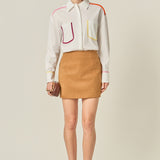 Flat Binding Detailed Shirt