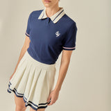 Color Block Polo Shirt
