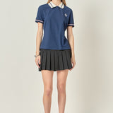 Color Block Polo Shirt