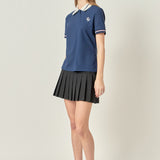 Color Block Polo Shirt