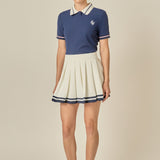 Color Block Polo Shirt