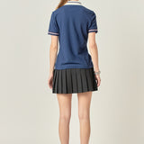 Color Block Polo Shirt