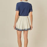 Color Block Polo Shirt