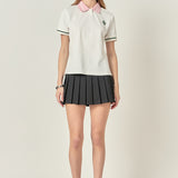 Color Block Polo Shirt
